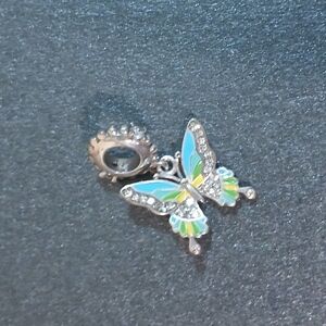 Sterling Silver Butterfly Charm